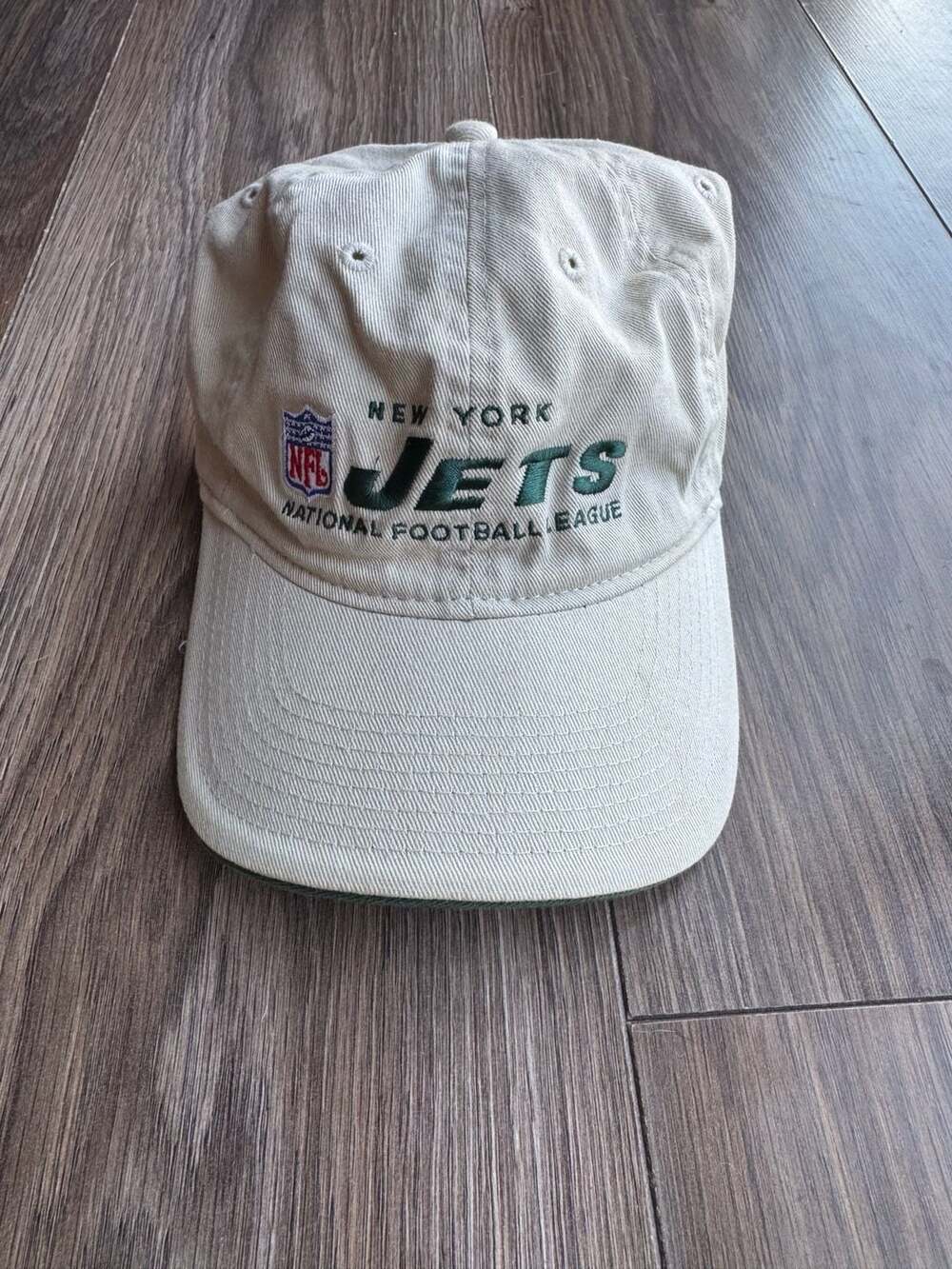 Vintage Reebok NFL Team Apparel On Field New York Jets Khaki/Green Hat